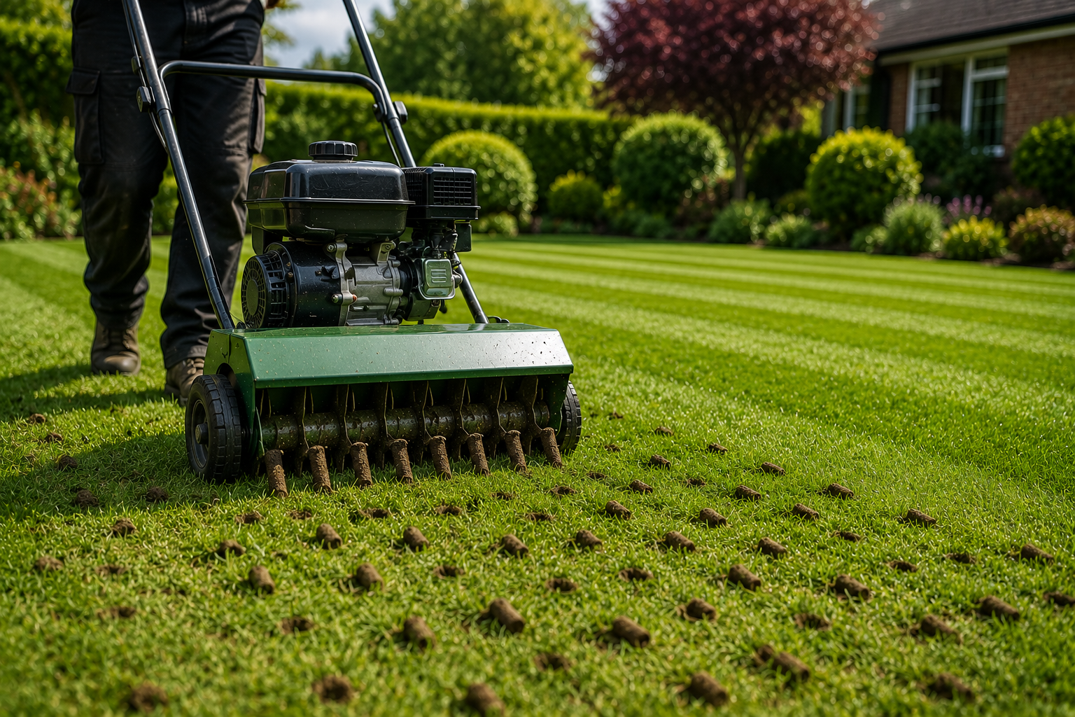Hollow-Tine Aeration