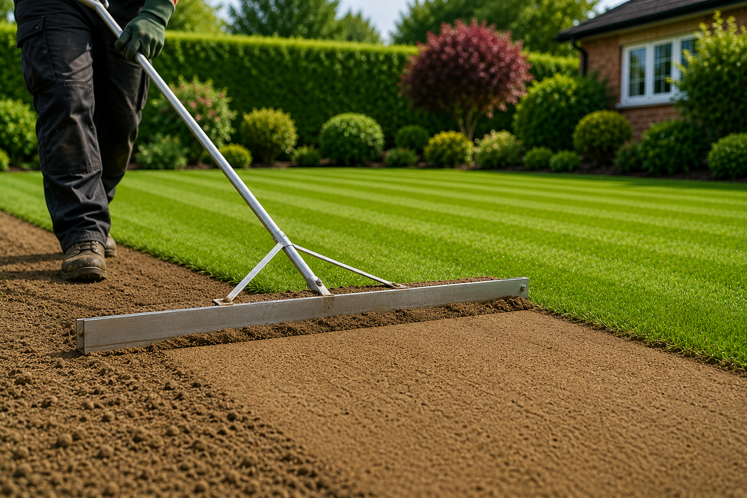 Lawn Levelling